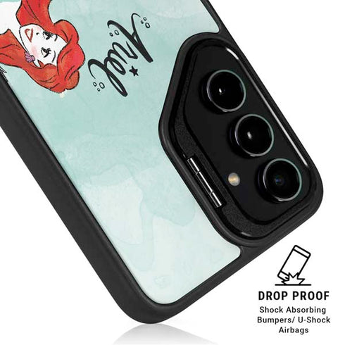 Disney Princess Ariel Galaxy S25 Kickstand Case